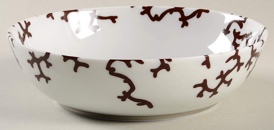 Cristobal Chocolate Coupe Cereal Bowl by Raynaud-1