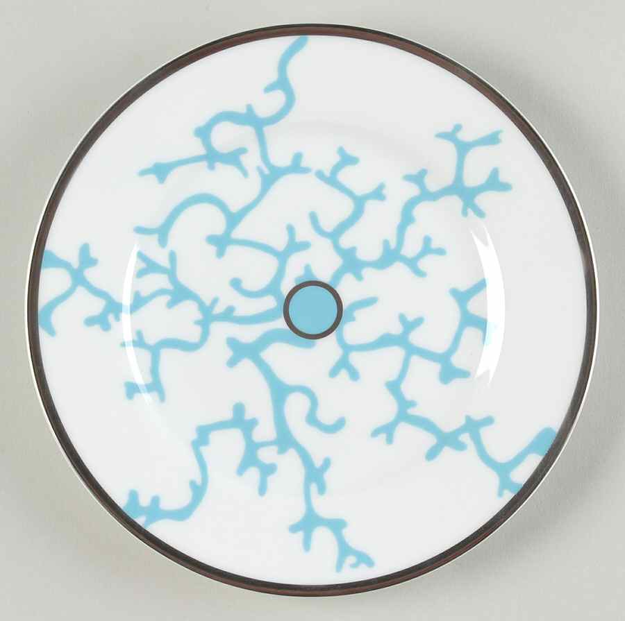 Cristobal Turquoise Salad Plate by Raynaud-1