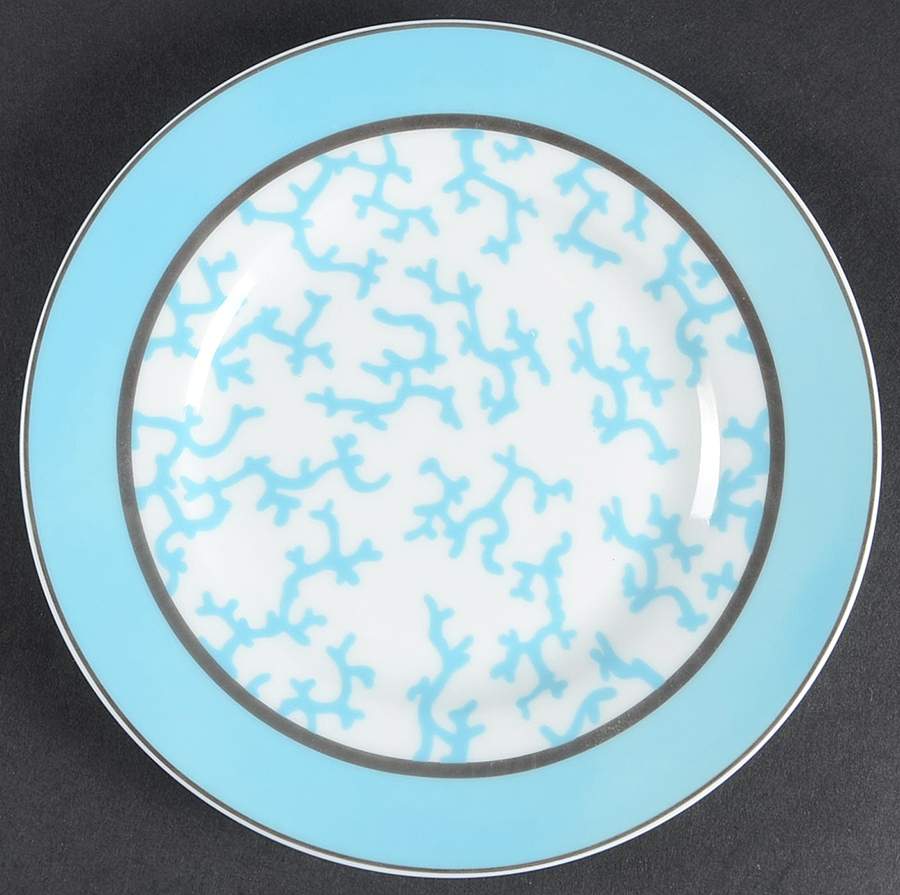 Cristobal Turquoise Bread & Butter Plate by Raynaud-1