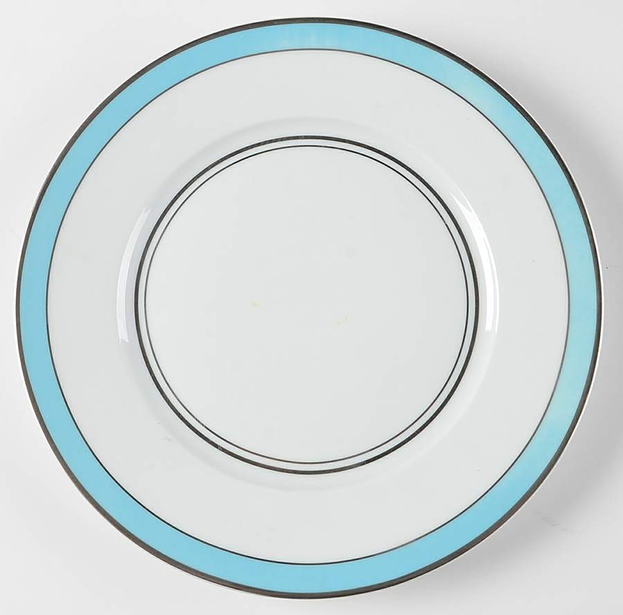 Cristobal Turquoise Dinner Plate by Raynaud-1
