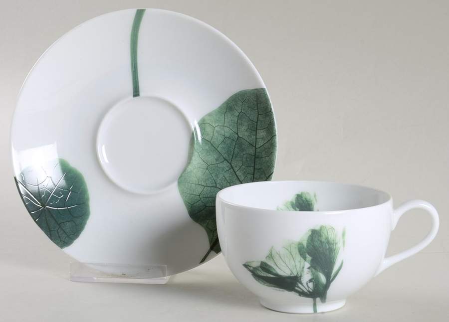 Contre Jour Flat Cup & Saucer Set by Raynaud-1