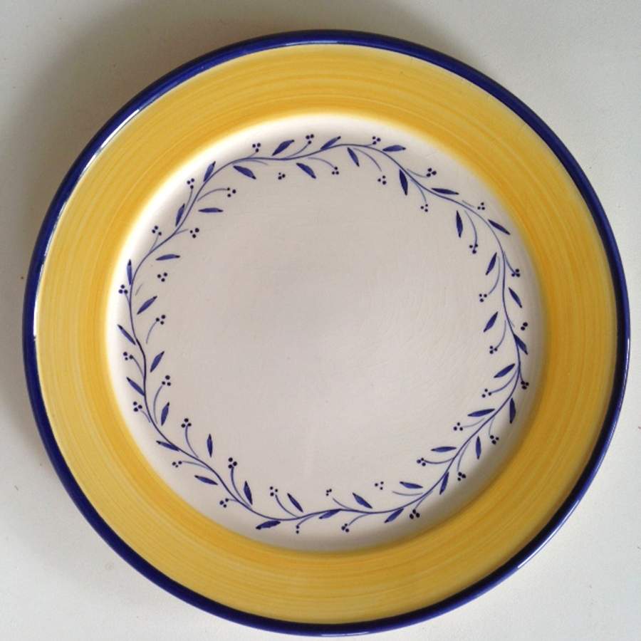 Provencal Yellow Salad Plate by Ross Simons-1