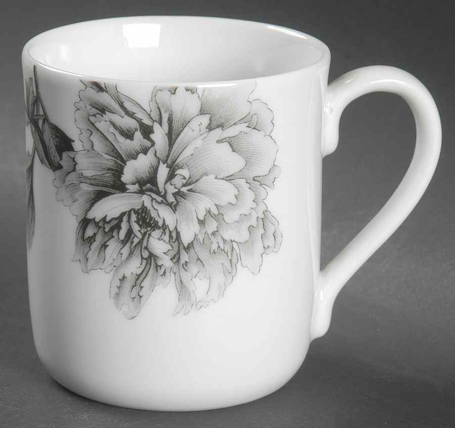 Black Peony Mug by Royal Worcester-1