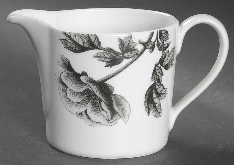 Black Peony Creamer by Royal Worcester-1