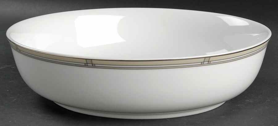 Mondrian (Classic Shape) 10" Round Vegetable Bowl by Royal Worcester-1