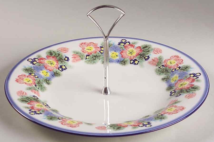 Highland Moor Round Serving Plate with Handle (DP) by Royal Doulton-1