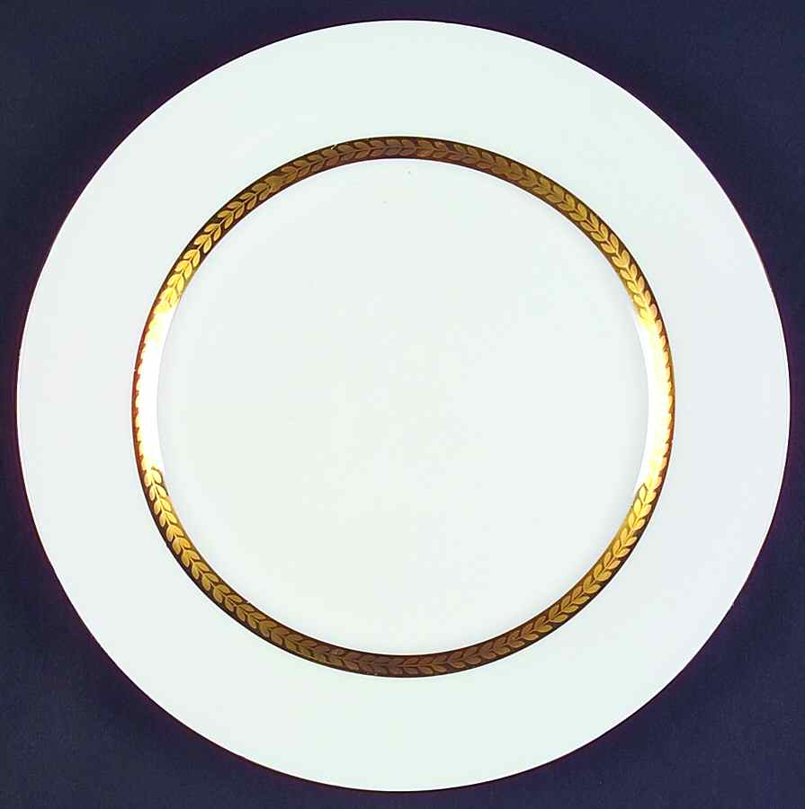 Imperial Gold (241, China, Off White) Dinner Plate by Retroneu-1