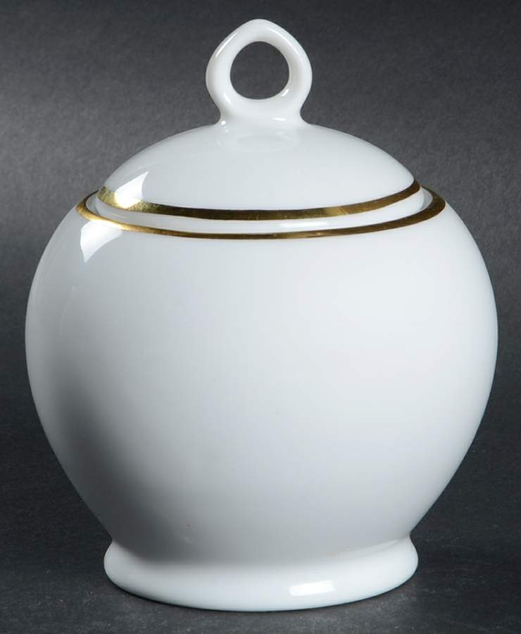 Simply Gold Sugar Bowl & Lid by Royal Doulton-1