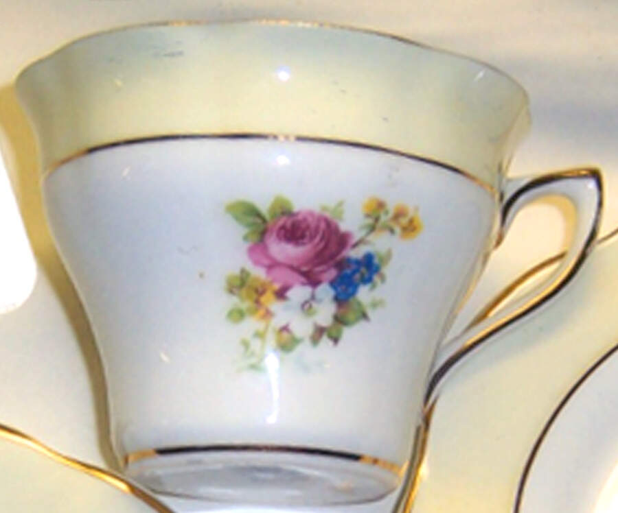 4003 Footed Cup by Rosina-Queens-1