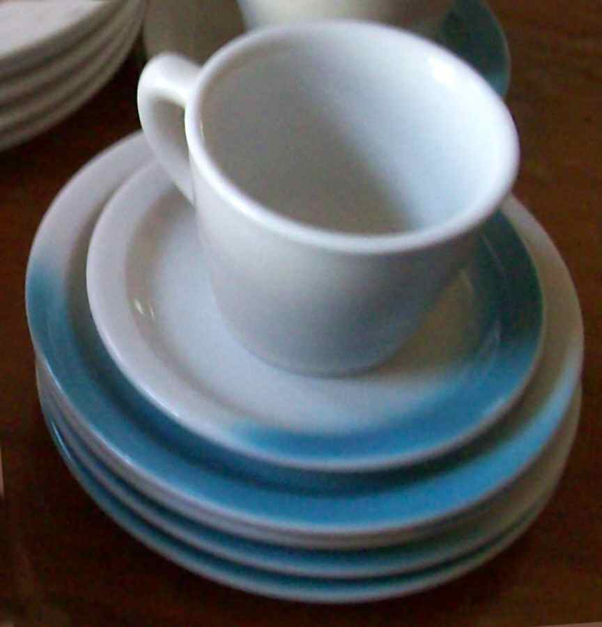 Sambo's Flat Cup & Saucer Set by Royal Jackson-1