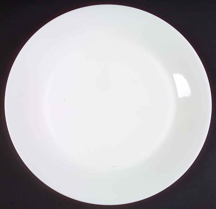 Pure White Dinner Plate by Royal Doulton-1