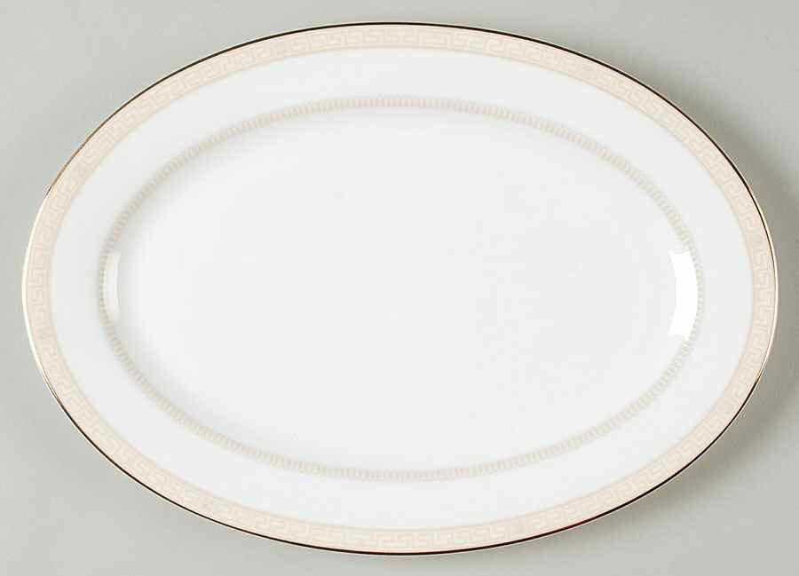 Chiffon 10" Oval Serving Platter by Royal Doulton-1
