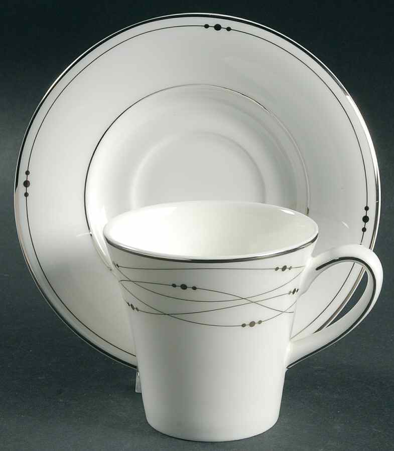 Fascination Flat Cup & Saucer Set by Royal Doulton-1