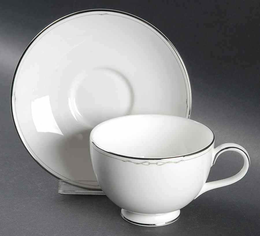 Everlasting Footed Cup & Saucer Set by Royal Doulton-1