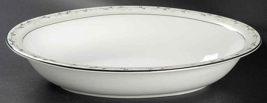 Epiphany 10" Oval Vegetable Bowl by Royal Doulton-1