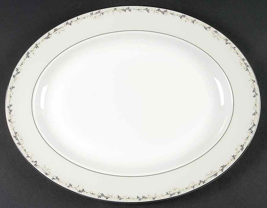 Epiphany 13" Oval Serving Platter by Royal Doulton-1