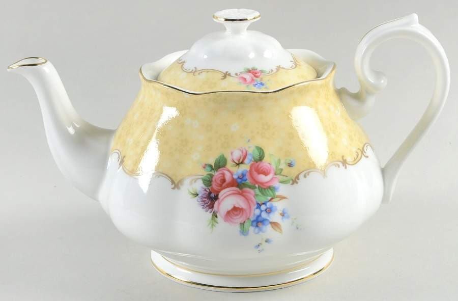 100 Years of Royal Albert Teapot & Lid by Royal Albert-1