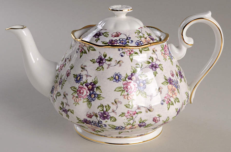 100 Years of Royal Albert Teapot & Lid by Royal Albert-1