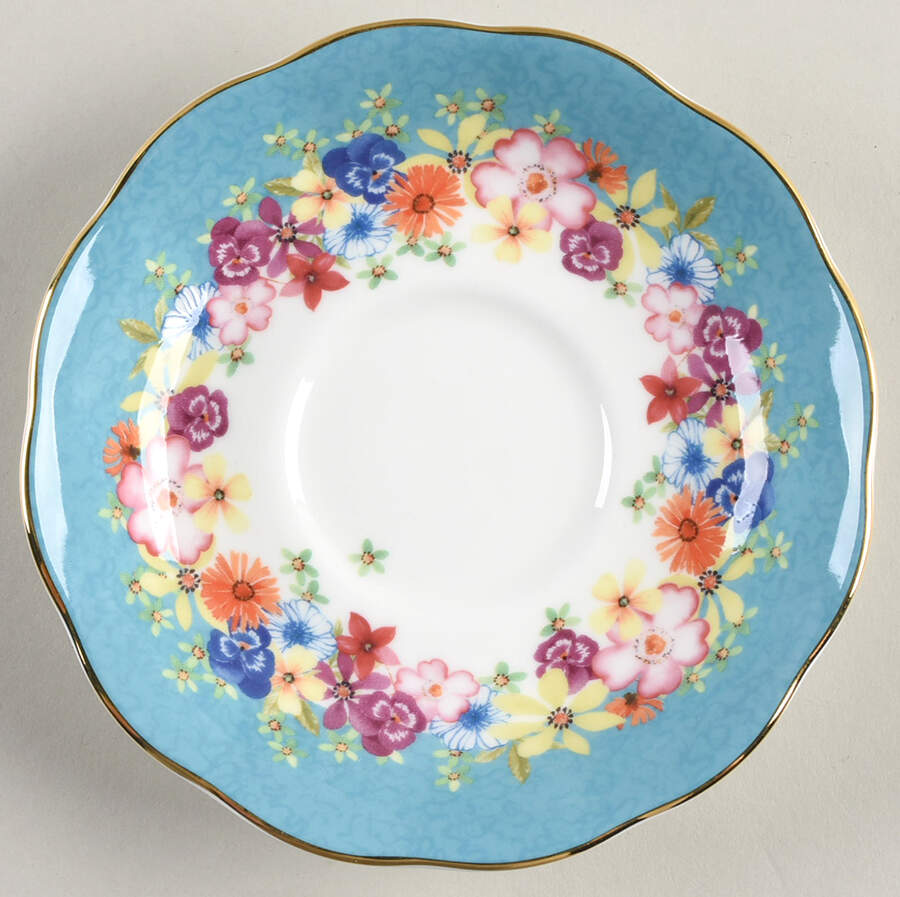 100 Years of Royal Albert Saucer for Footed Cup by Royal Albert-1
