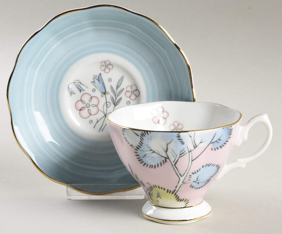 100 Years of Royal Albert Footed Cup & Saucer Set by Royal Albert-1