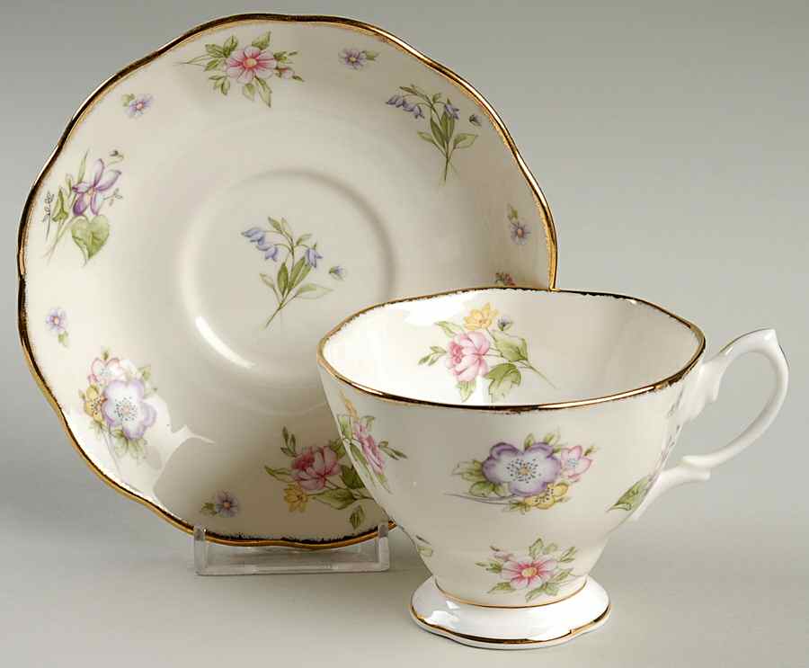 100 Years of Royal Albert Footed Cup & Saucer Set by Royal Albert-1