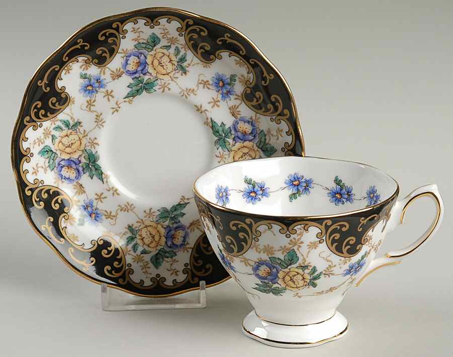 100 Years of Royal Albert Footed Cup & Saucer Set by Royal Albert-1