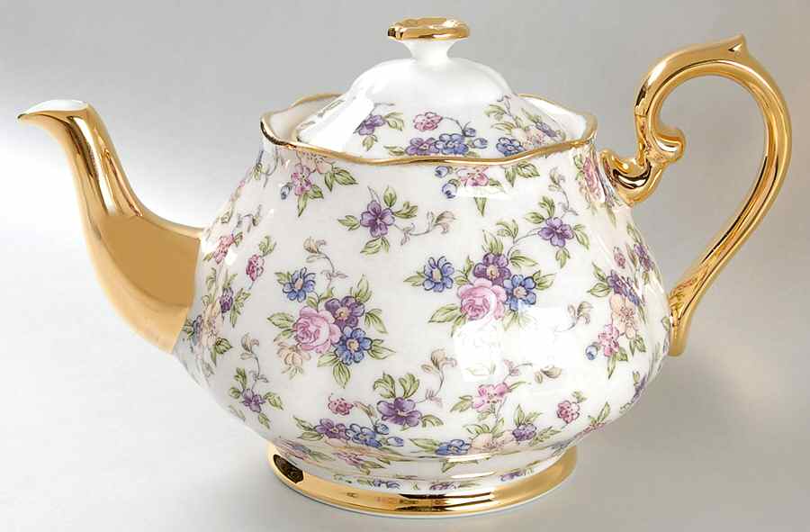 100 Years of Royal Albert Teapot & Lid by Royal Albert-1