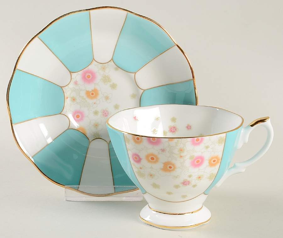 100 Years of Royal Albert Footed Cup & Saucer Set by Royal Albert-1