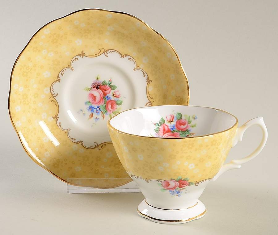 100 Years of Royal Albert Footed Cup & Saucer Set by Royal Albert-1