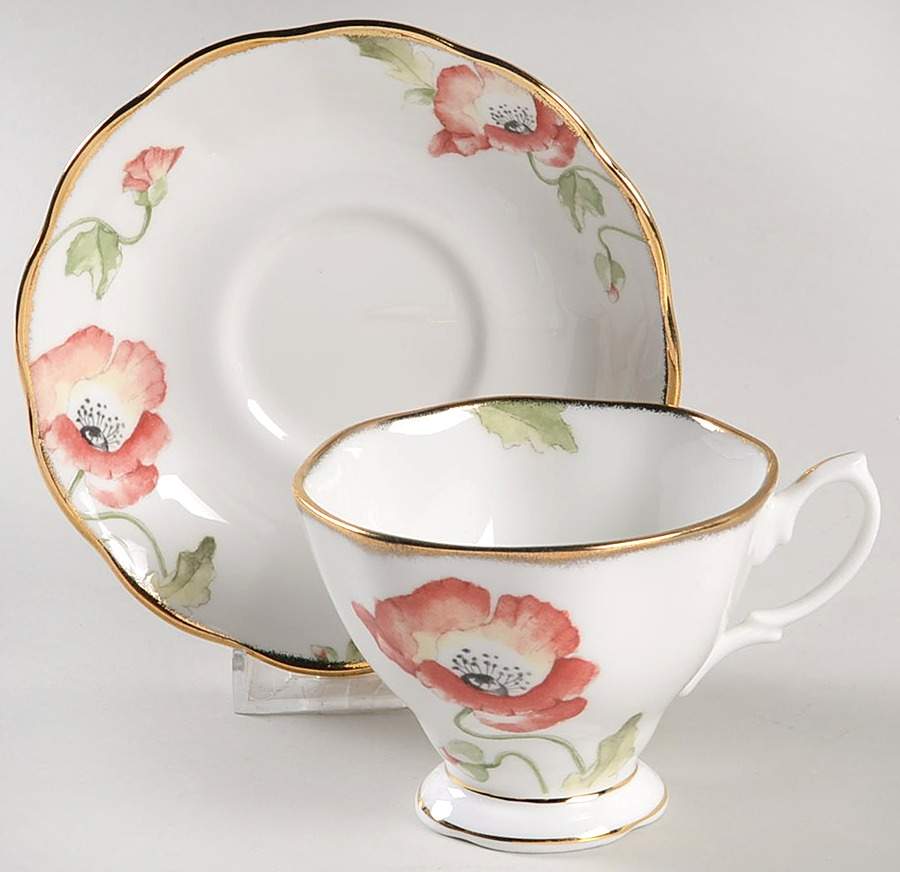 100 Years of Royal Albert Footed Cup & Saucer Set by Royal Albert-1