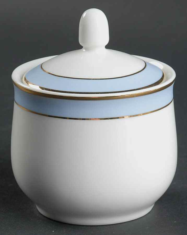 Regency Gold Sugar Bowl & Lid by Royal Doulton-1