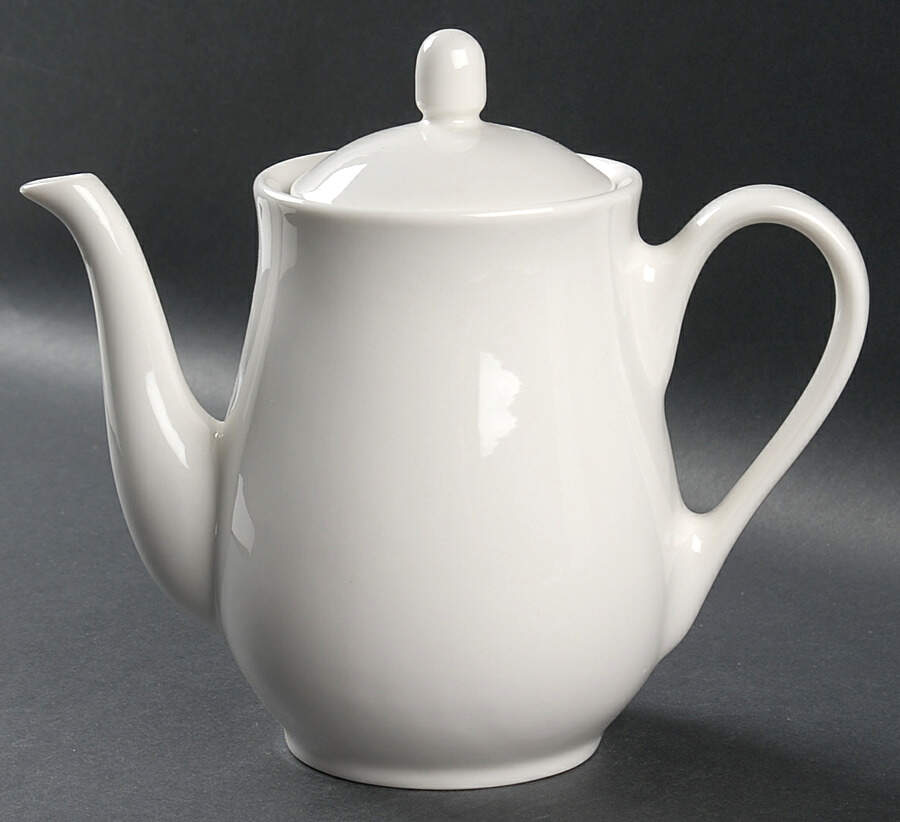 Regency White Teapot & Lid by Royal Doulton-1