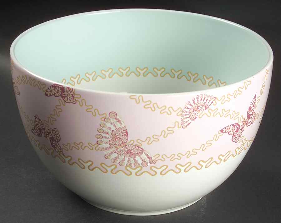 Zandra Rhodes 11" Round Serving Bowl by Royal Albert-1