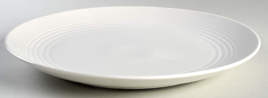 Maze White (Porcelain) 3 1/8"-3 3/8" Lazy Susan (Chop & Bowl) HC by Royal Doulton-1