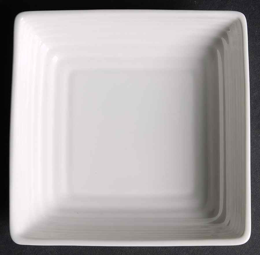 Maze White (Porcelain) Square Tidbit Tray by Royal Doulton-1