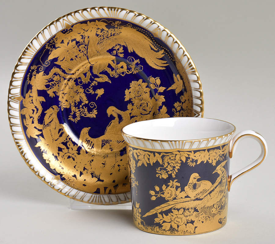 RCD120 Flat Cup & Saucer Set by Royal Crown Derby-1