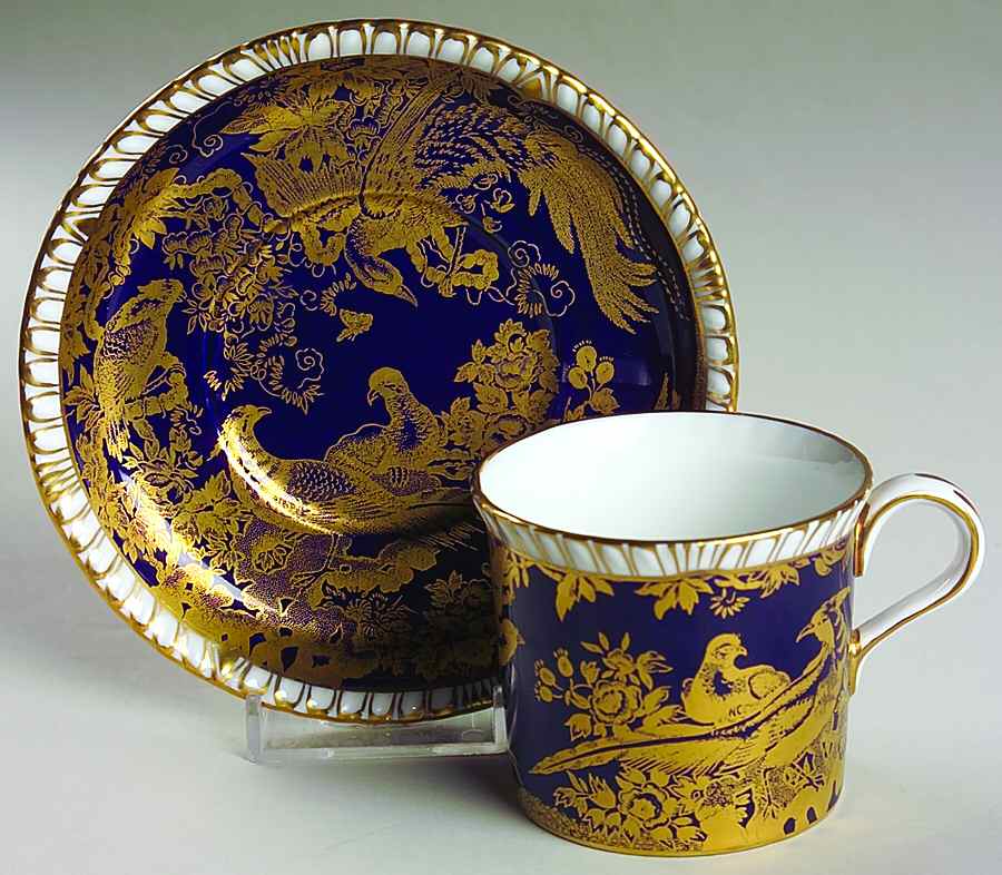 RCD120 Flat Demitasse Cup & Saucer Set by Royal Crown Derby-1
