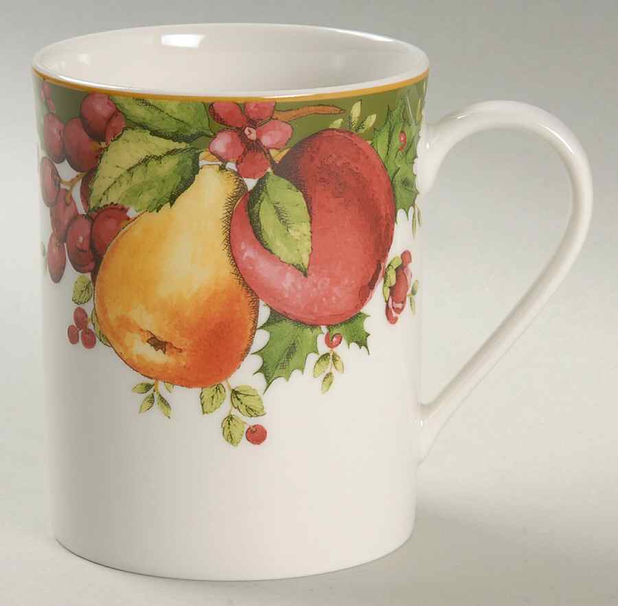 Winter's Garland Mug by Reed & Barton-1