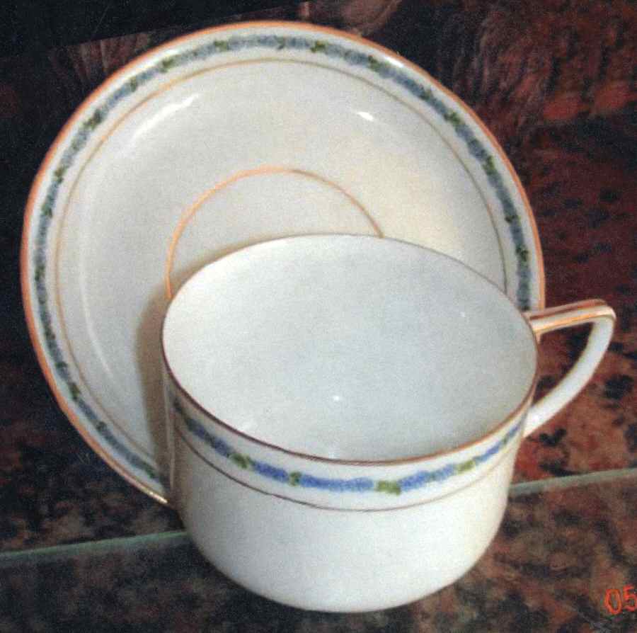Empire3 Flat Cup & Saucer Set by Rosenthal - Continental-1