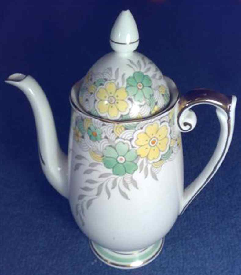 Wanda Coffee Pot & Lid by Roslyn (England)-1