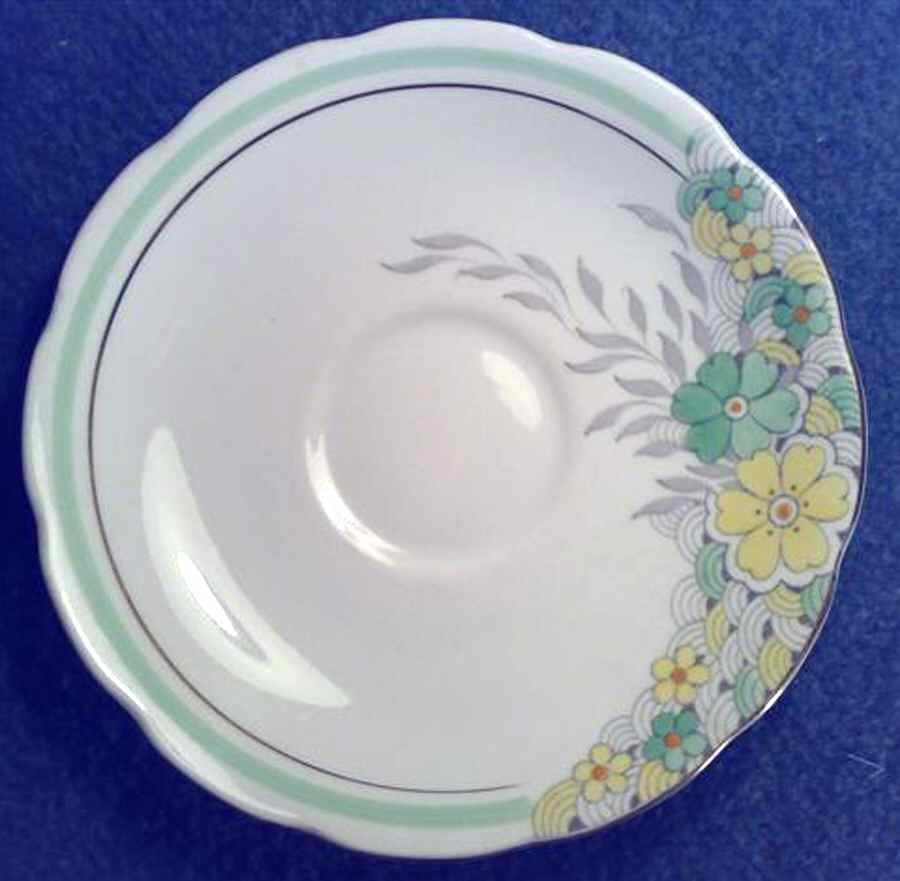 Wanda Saucer by Roslyn (England)-1