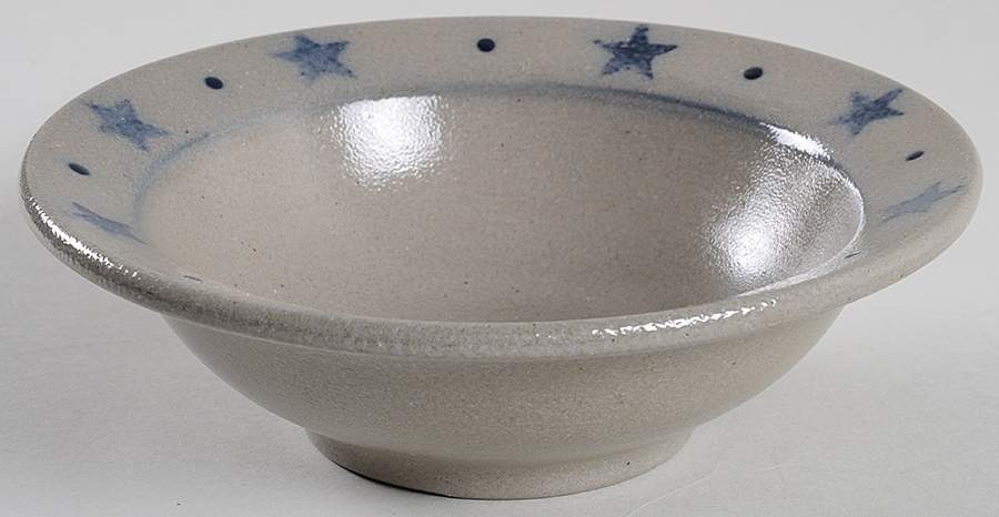 Star Rim Cereal Bowl by Rowe Pottery-1