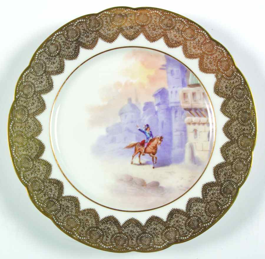 RDN169 Luncheon Plate by M Redon-1