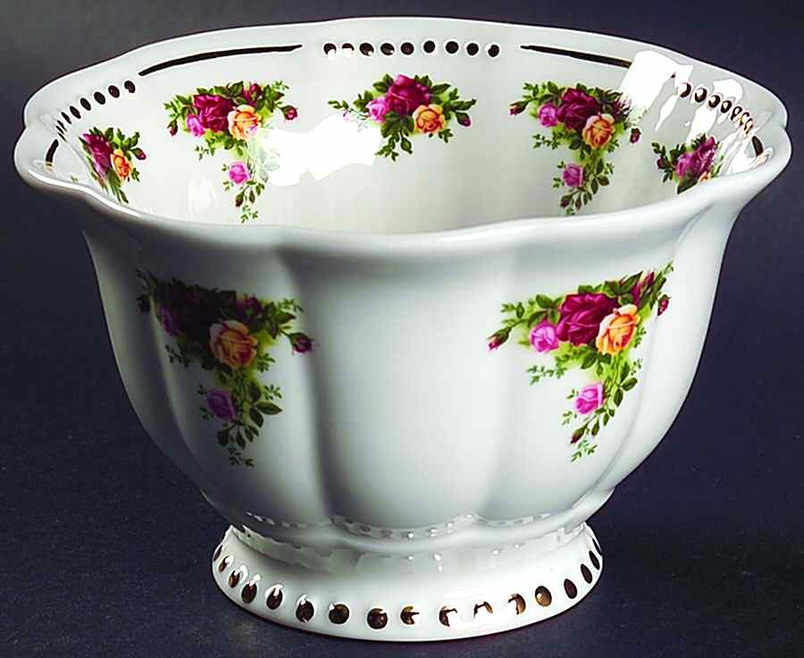 Old Country Roses (Golden Pearl) 5" All Purpose Bowl by Royal Albert-1