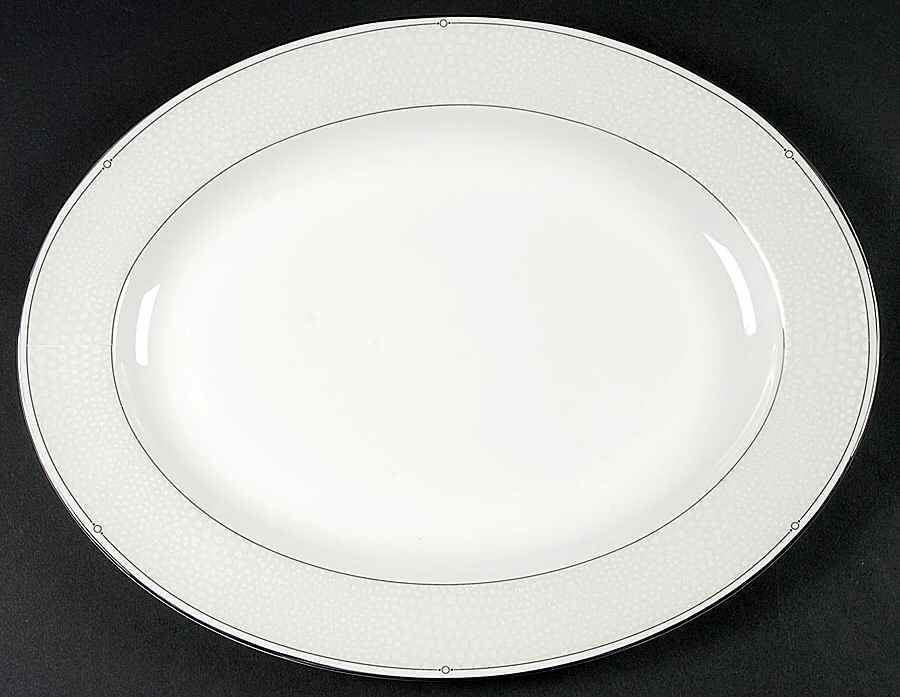Atelier 13" Oval Serving Platter by Royal Doulton-1