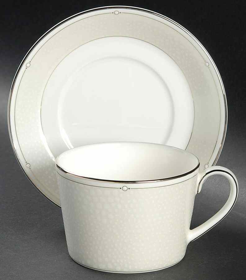 Atelier Flat Cup & Saucer Set by Royal Doulton-1