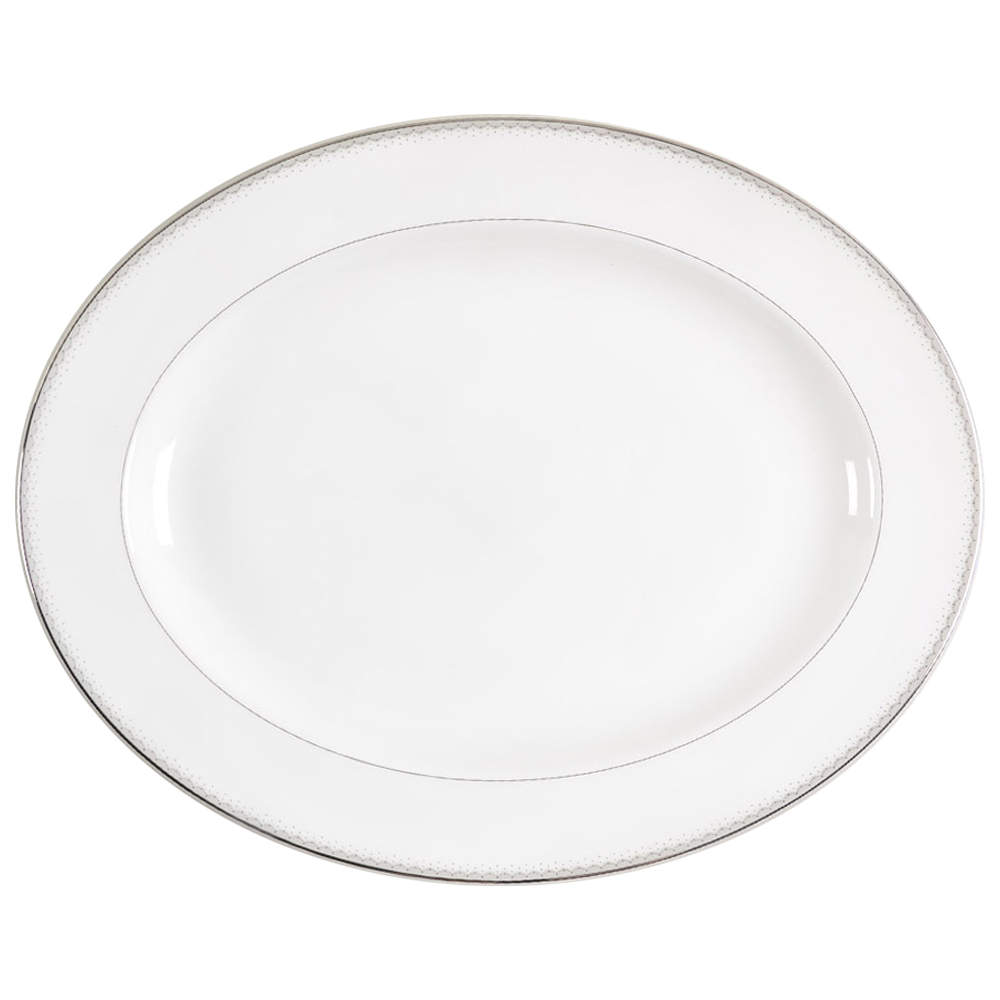 Dentelle 13" Oval Serving Platter by Royal Doulton-1