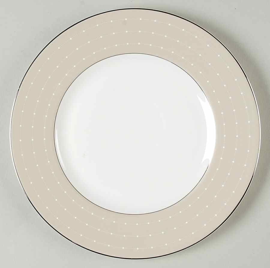 Etoile Platinum Accent Luncheon Plate by Royal Doulton-1