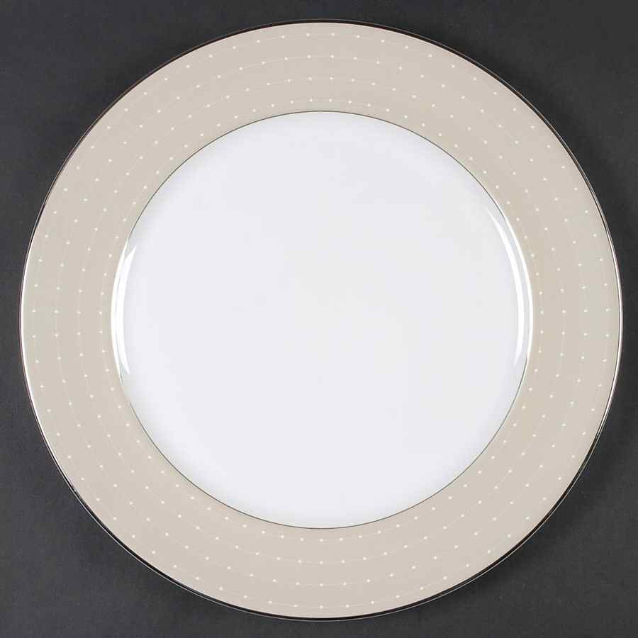 Etoile Platinum Service Plate (Charger) by Royal Doulton-1