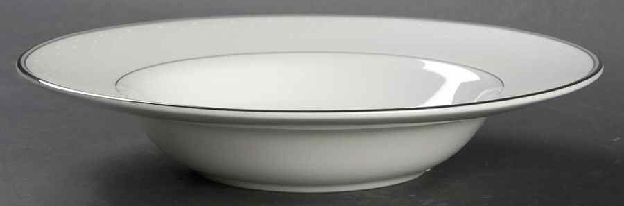 Pointe d'Esprit Rim Soup Bowl by Royal Doulton-1